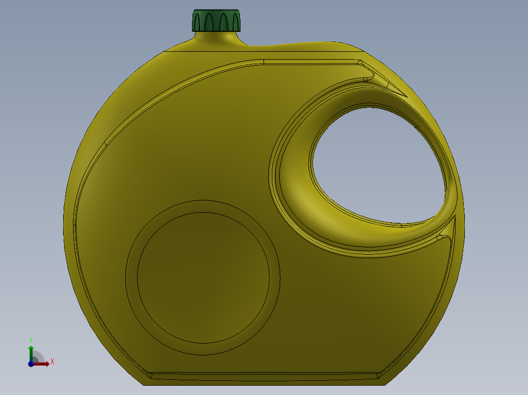 瓶子、罐子、桶(78)前视图