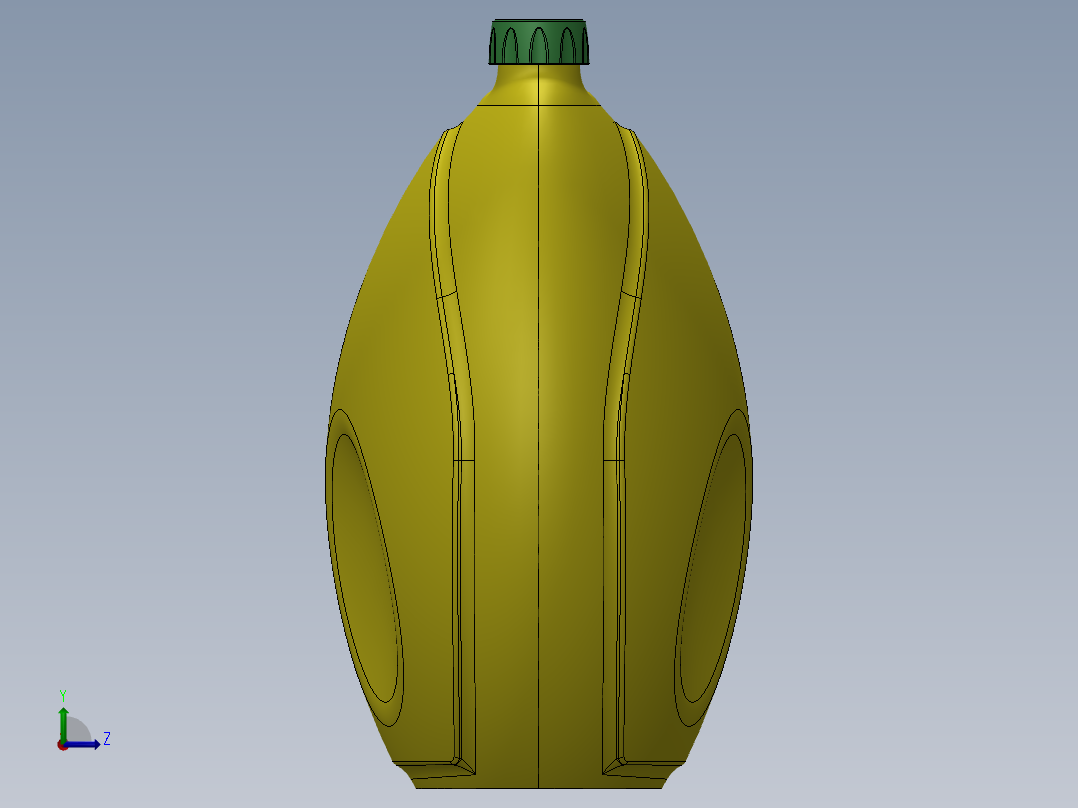 瓶子、罐子、桶(78)左视图