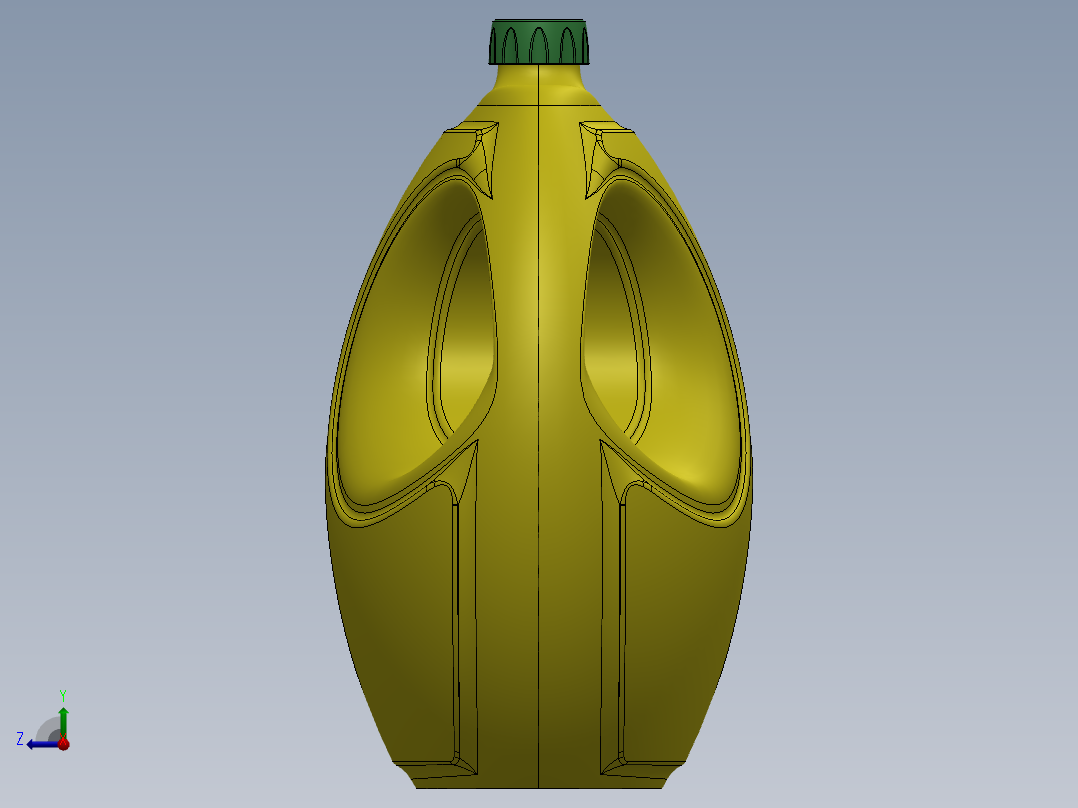瓶子、罐子、桶(78)右视图