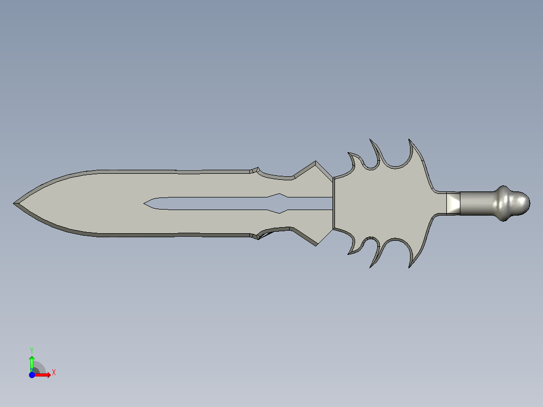 奥林匹斯之剑前视图