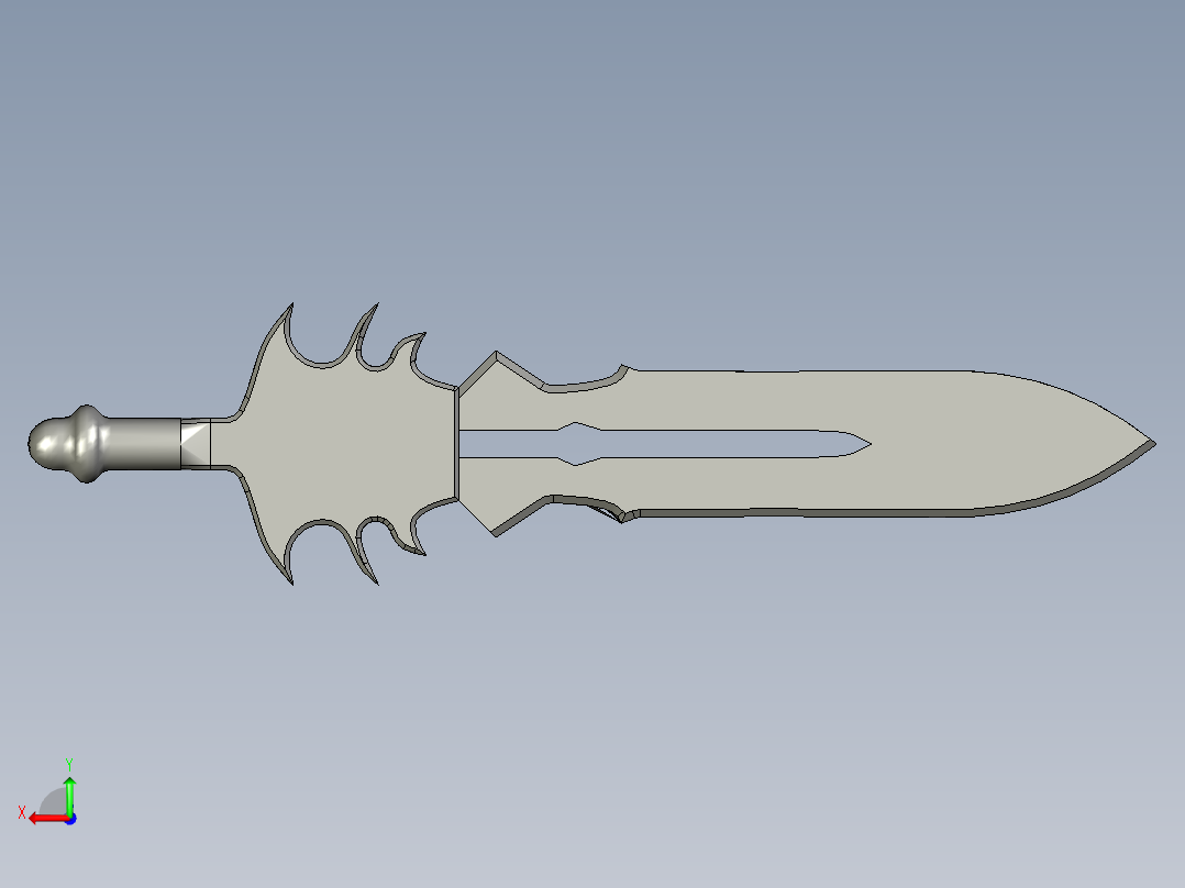 奥林匹斯之剑后视图