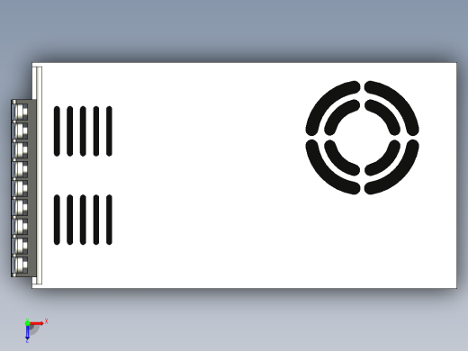 B2005214-24 VDC 13A 电源模块 meanwell俯视缩略图