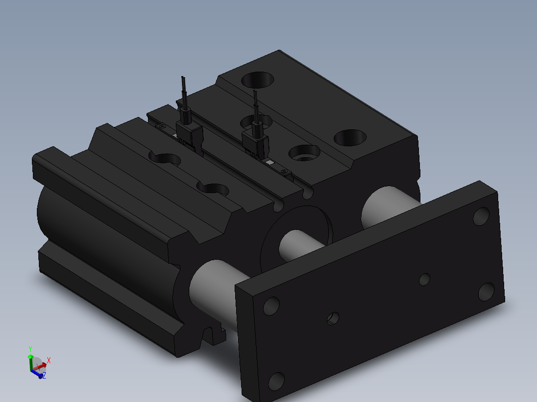 气缸MGPM25-25Z-M9BV(SMC)