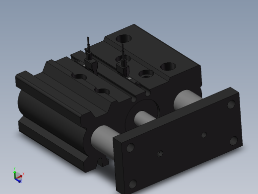 气缸MGPM25-25Z-M9BV(SMC)