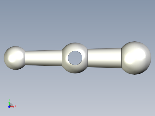 手柄 3 bolas modelo gn 10-100-b12-f前视缩略图