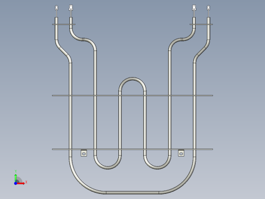 烤箱的电阻前视缩略图