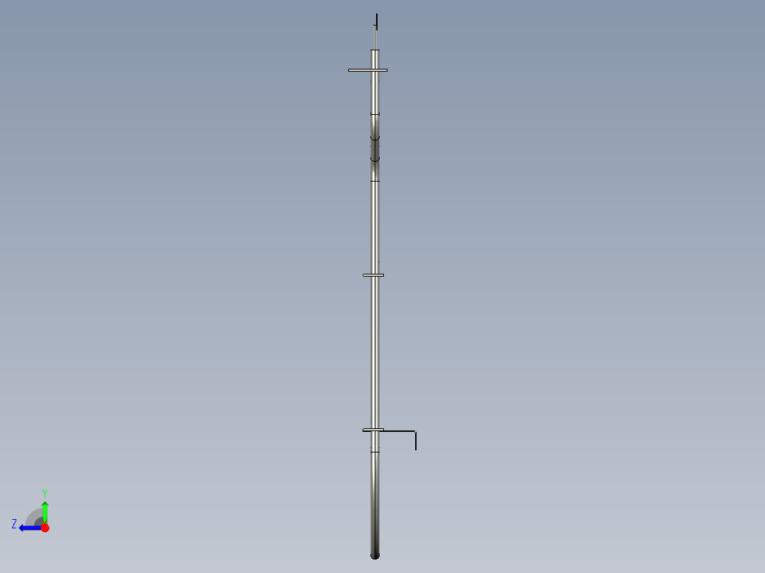 烤箱的电阻右视图