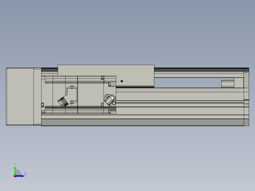 2伺服轴EDH17-LXX-100-BL-Y40-C4左视缩略图