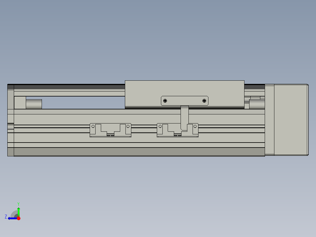 2伺服轴EDH17-LXX-100-BL-Y40-C4右视图