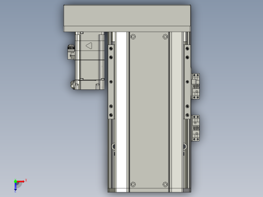 2伺服轴EDH17-LXX-100-BL-Y40-C4俯视缩略图