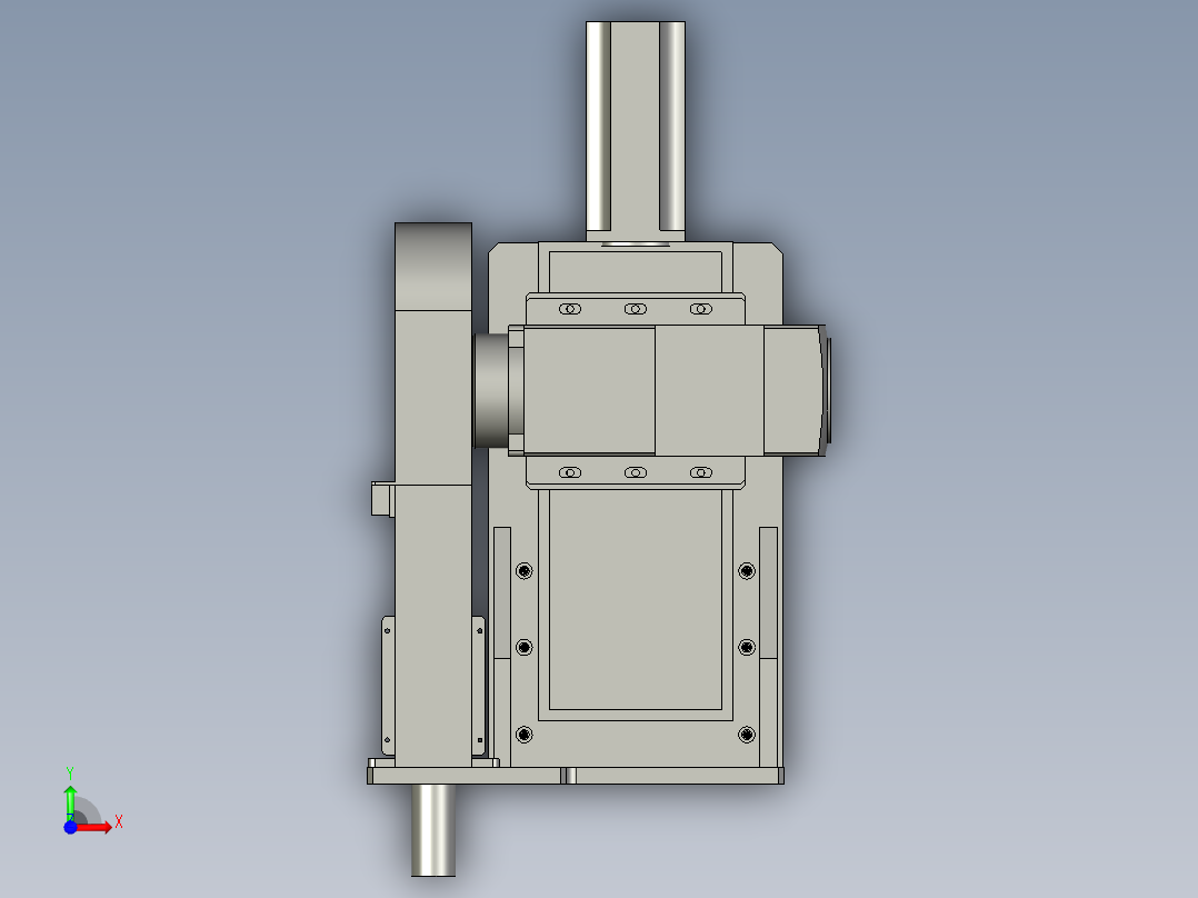 -锯切机构1022121前视图