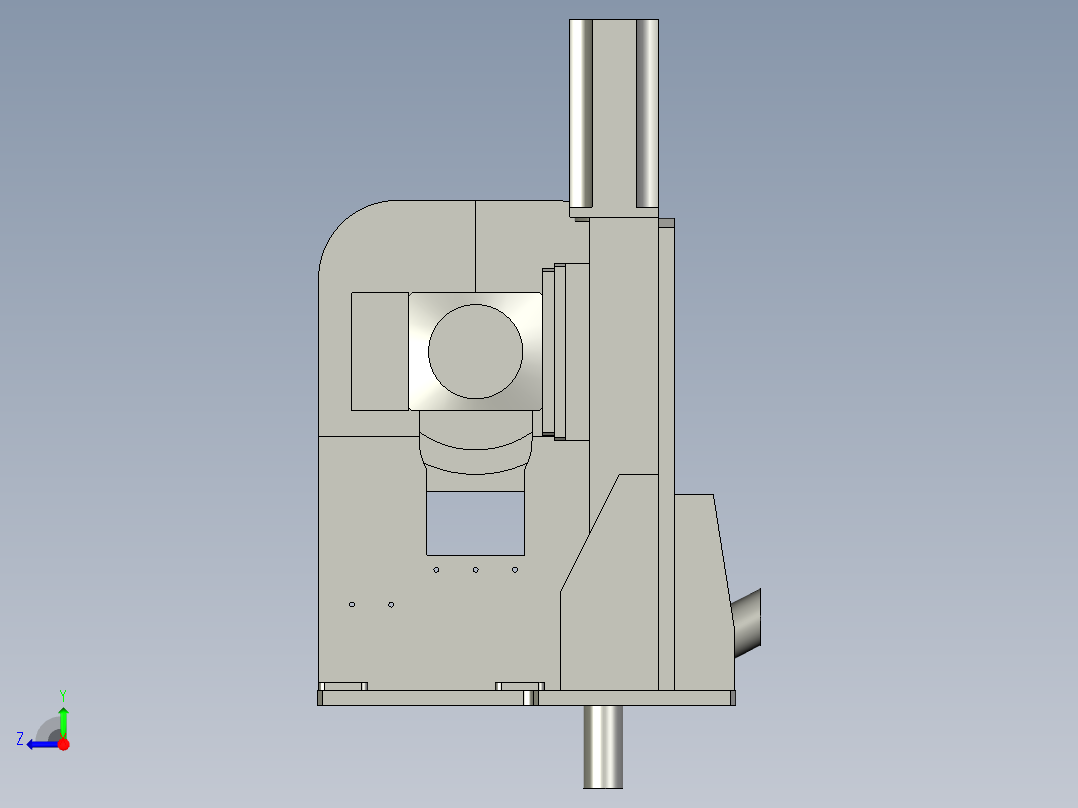 -锯切机构1022121右视图