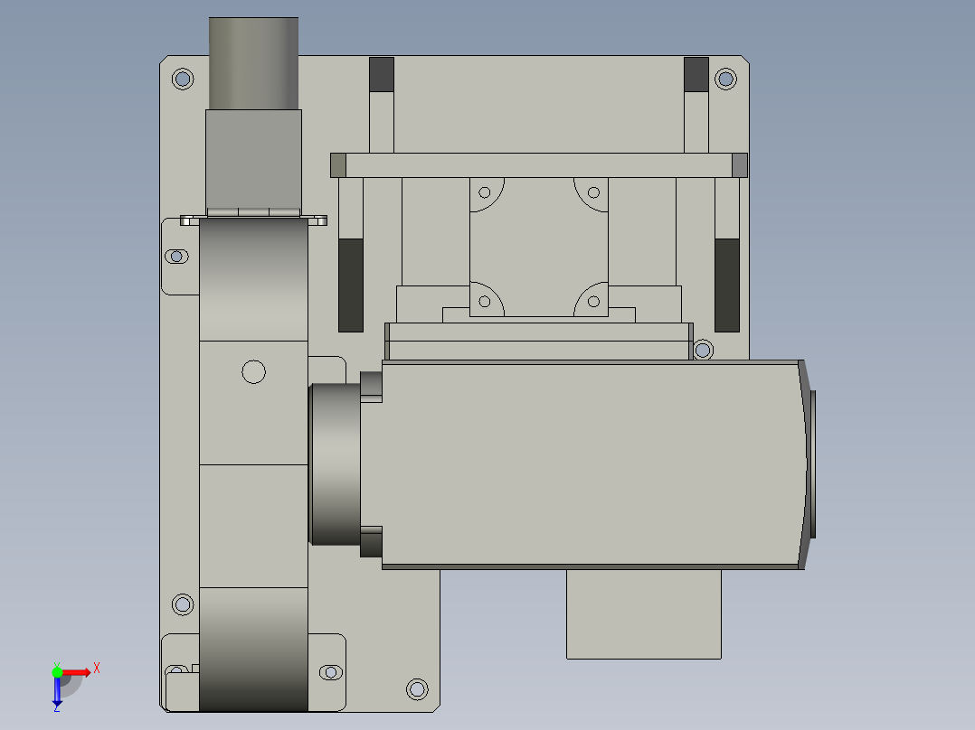 -锯切机构1022121俯视图