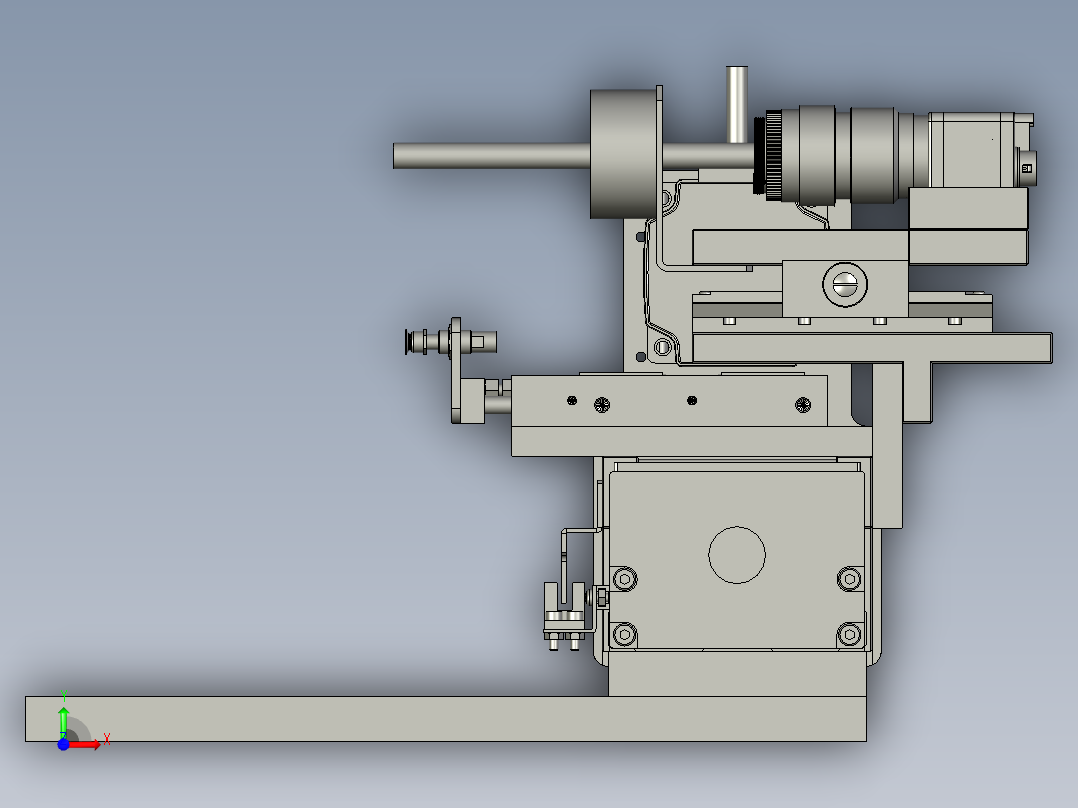 M077-CCD测试模组前视图
