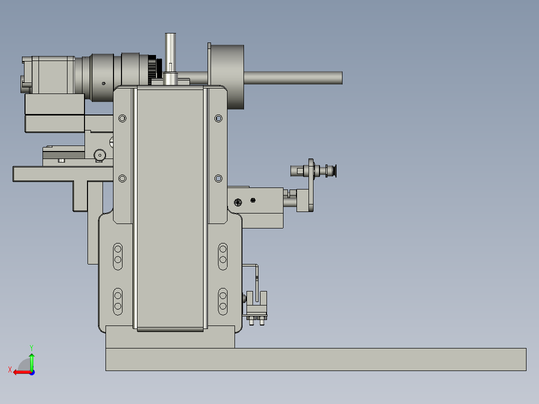 M077-CCD测试模组后视图