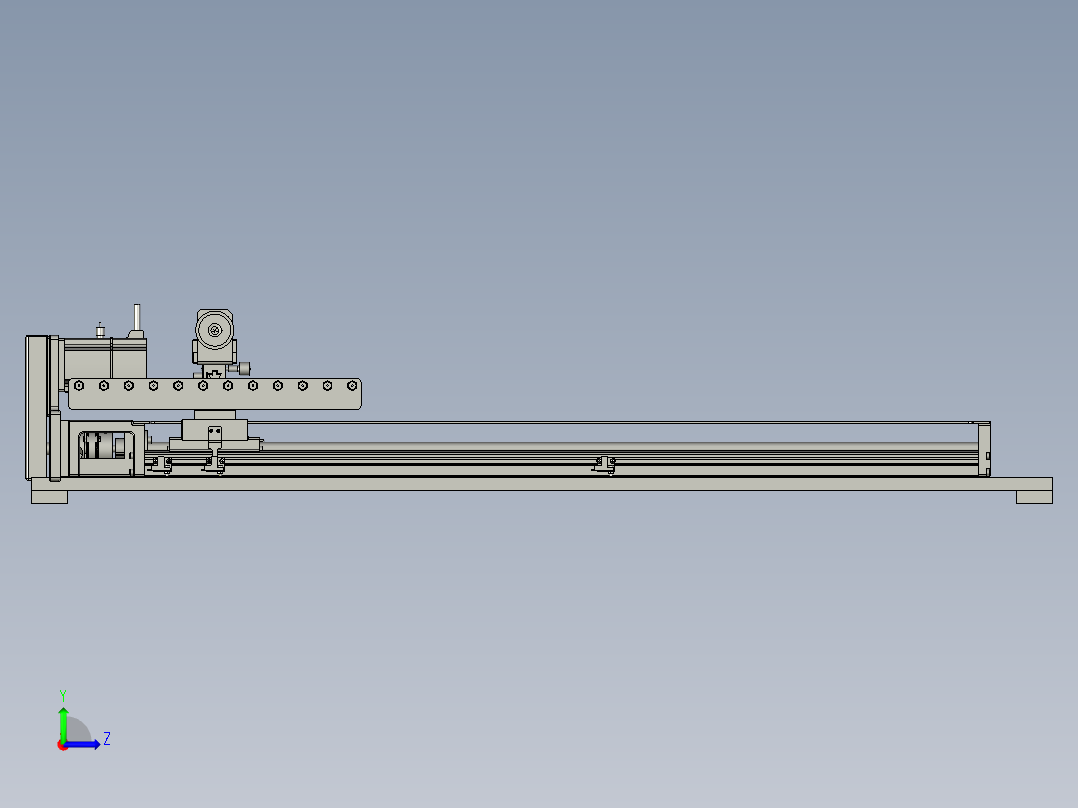 M077-CCD测试模组左视图
