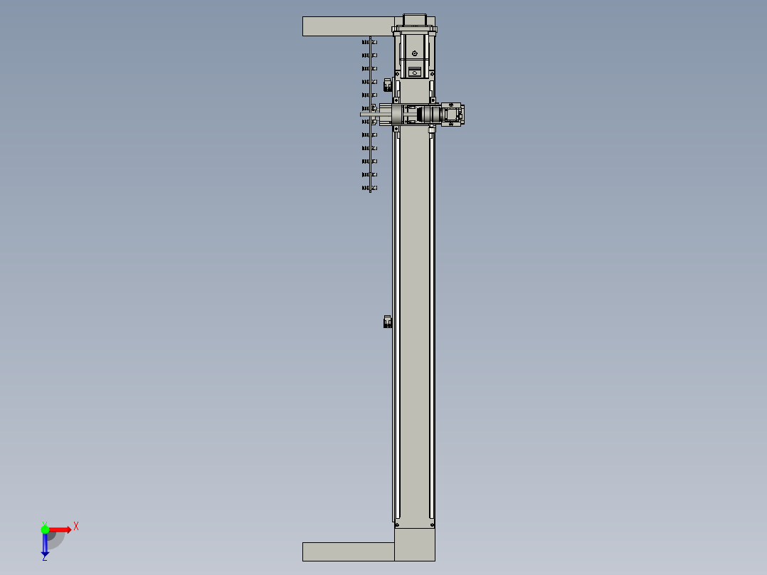 M077-CCD测试模组俯视图