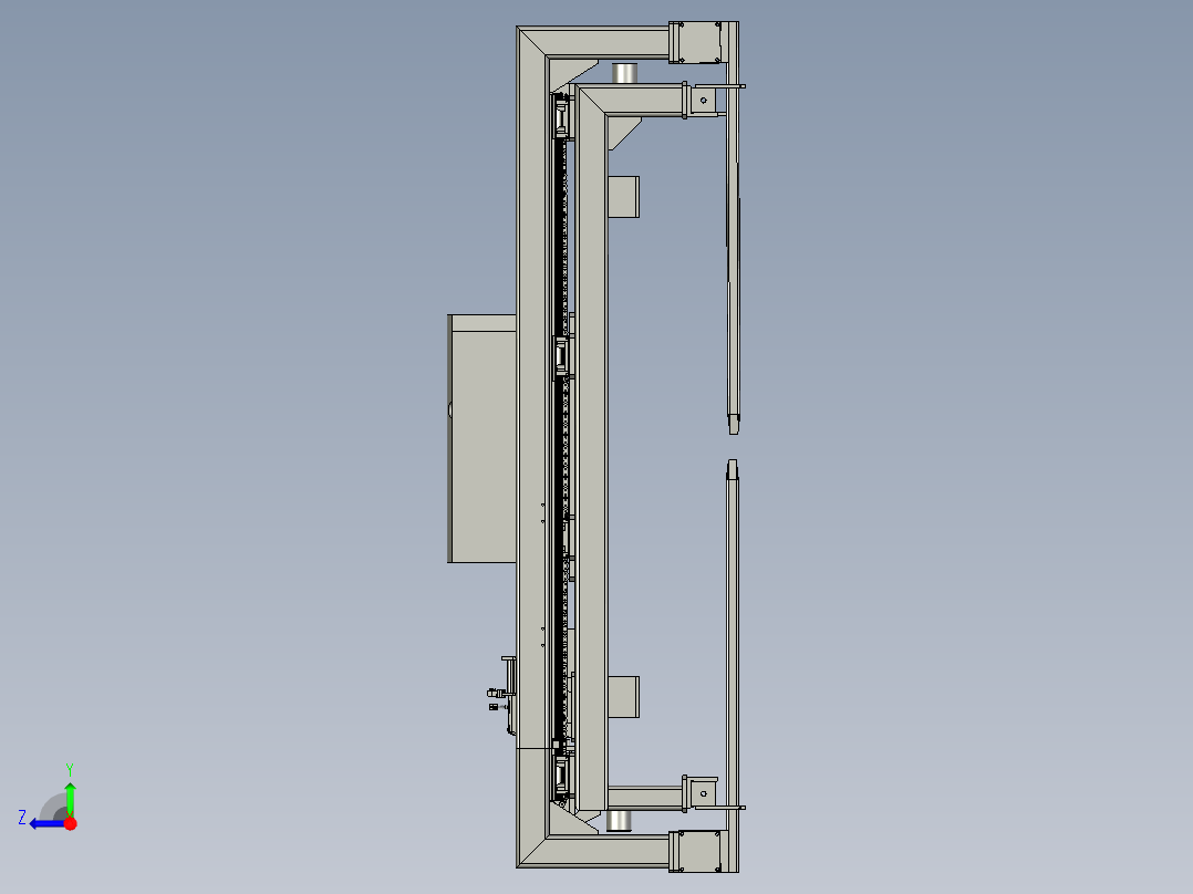 TY231304-00-00A抱叉组件右视图