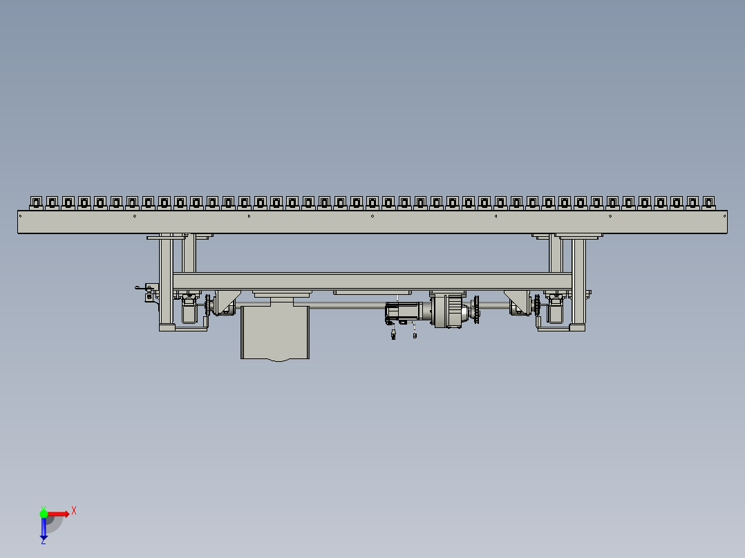TY231304-00-00A抱叉组件俯视图