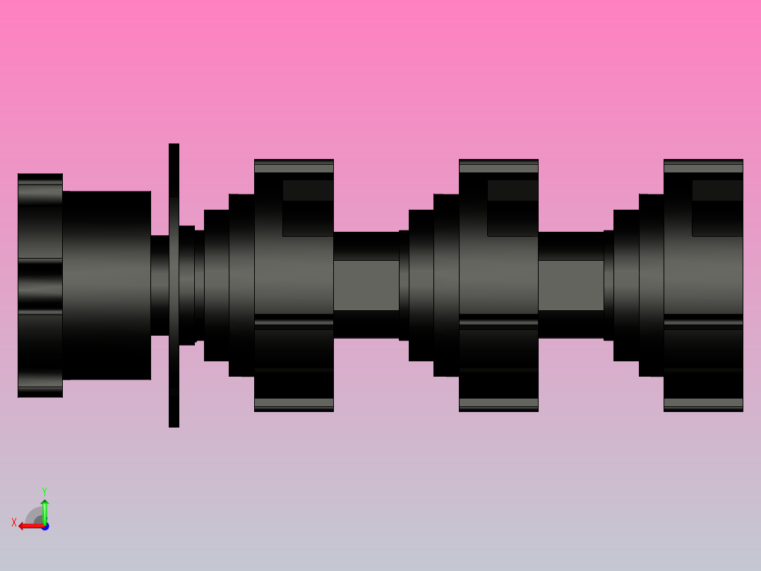最高22kV变压器用5档位三相负载分接开关后视图