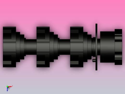 最高22kV变压器用5档位三相负载分接开关俯视缩略图