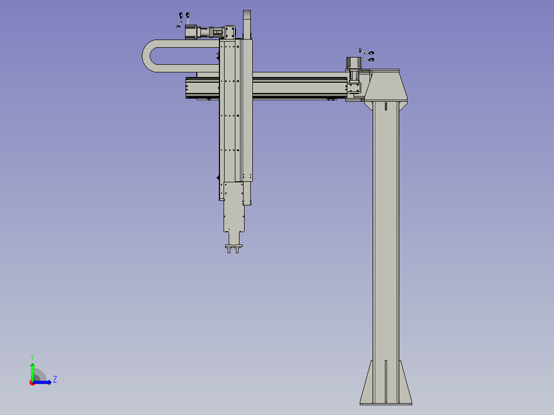 Panel2轴机械手左视图