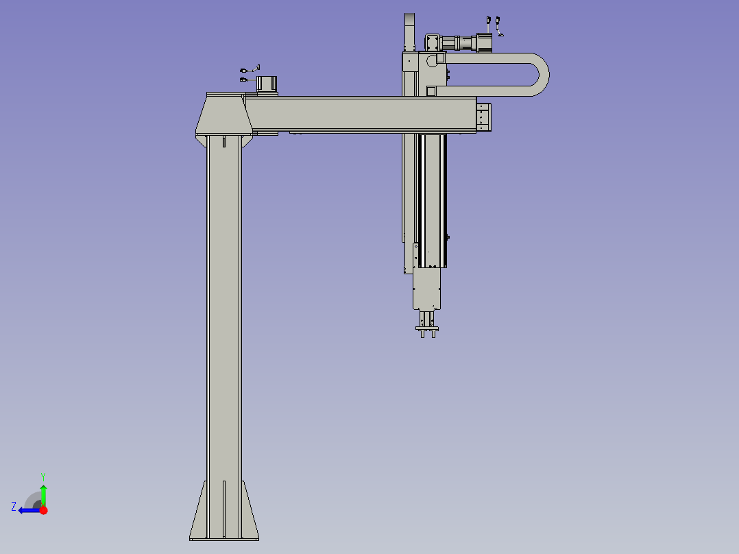 Panel2轴机械手右视图