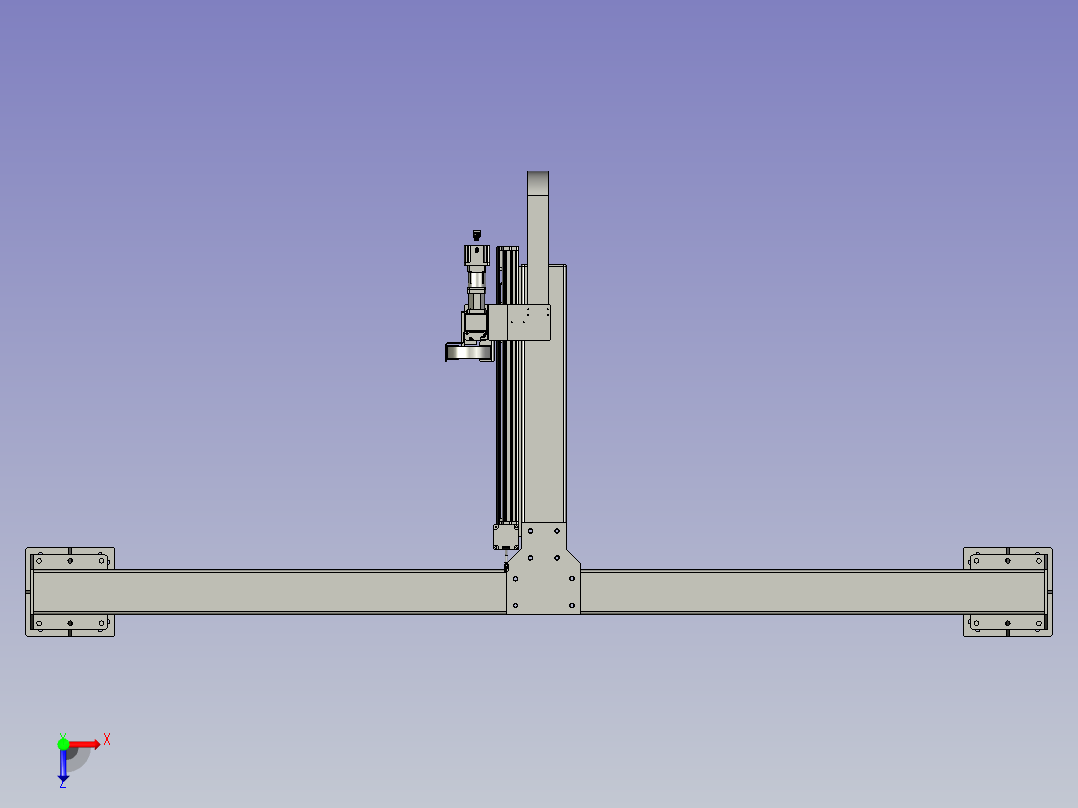 Panel2轴机械手俯视图