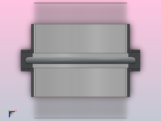 T16型管道支架俯视缩略图