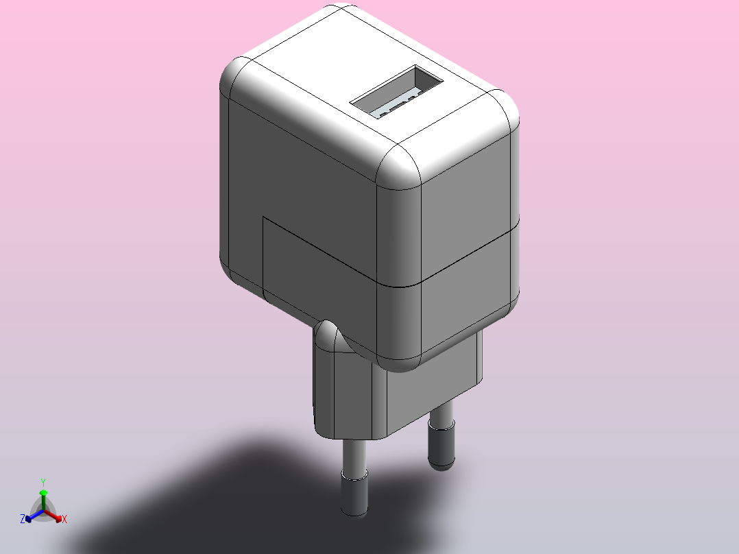 Phone充电器122主视图