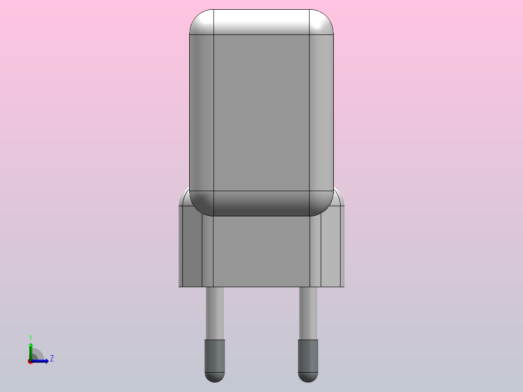 Phone充电器122左视图