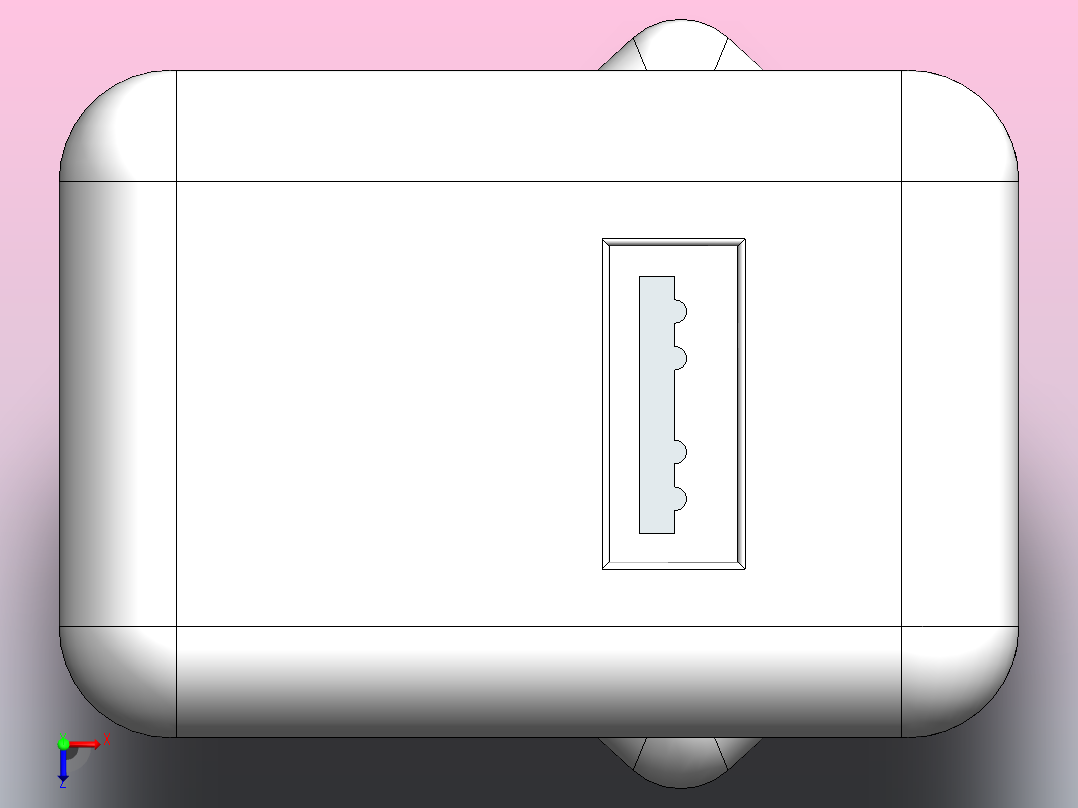 Phone充电器122俯视图