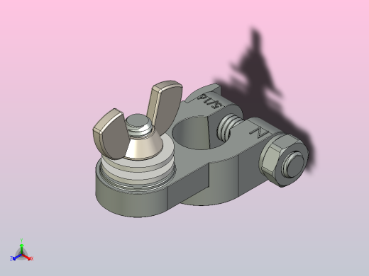 蓄电池负极端子夹