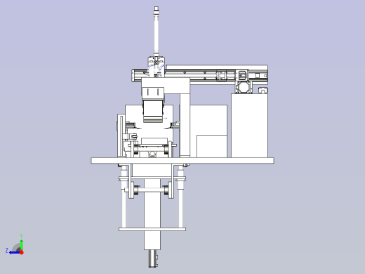 12片电池叠放设备图纸右视缩略图