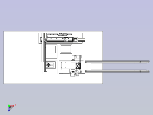 12片电池叠放设备图纸俯视缩略图