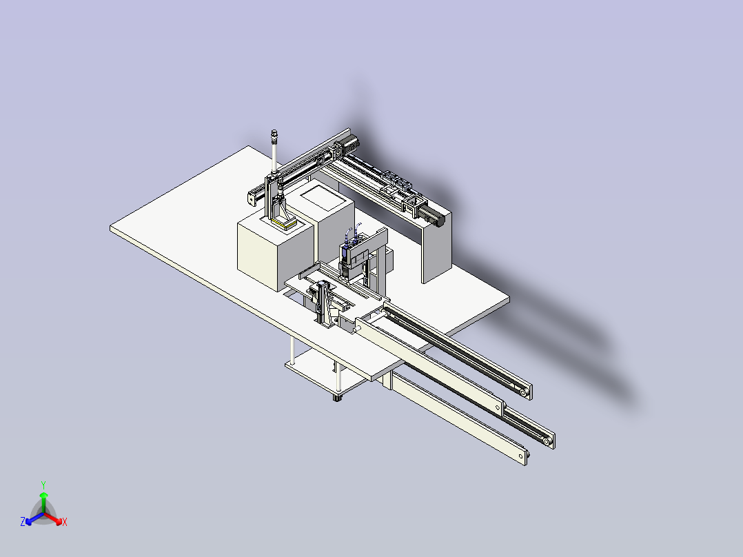12片电池叠放设备图纸正等轴测图