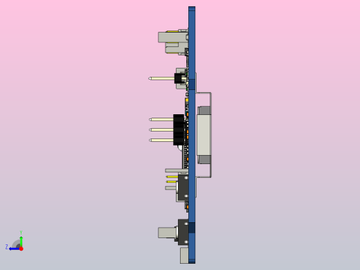 半导体nRF528xx蓝牙5.0原型开发板右视缩略图