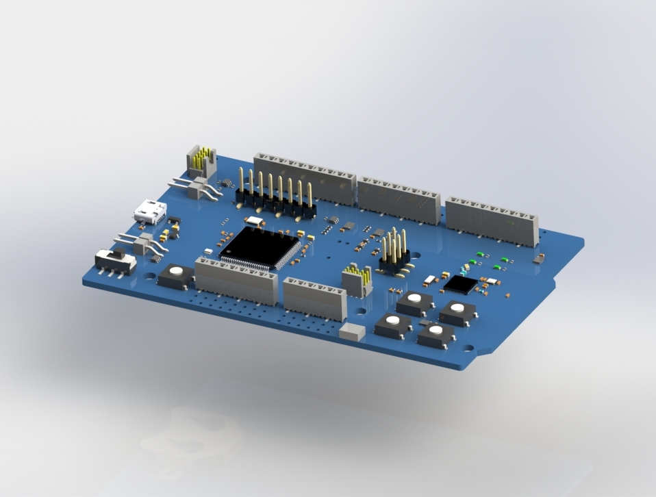 半导体nRF528xx蓝牙5.0原型开发板