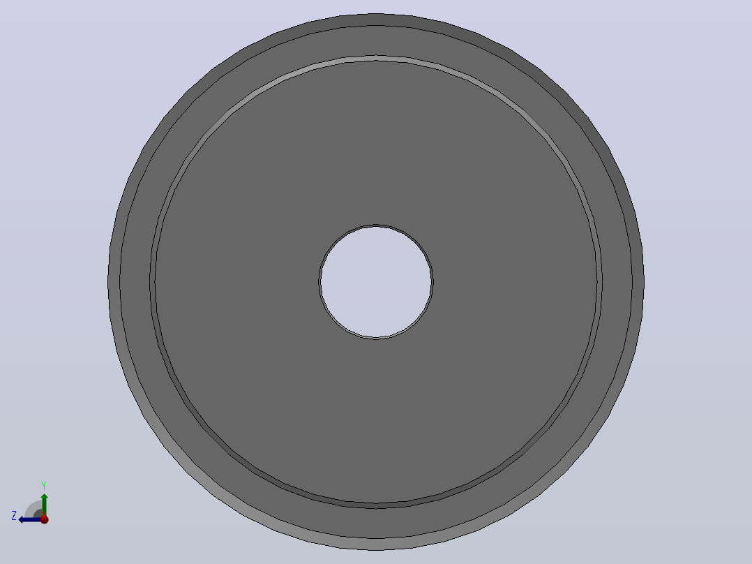 标准型梯形齿同步带轮T10型_ST10HC-18-50-dc12-A右视图