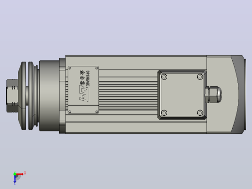 JTH6371C-S03P3.00-SCF30铝型材切割电主轴俯视缩略图