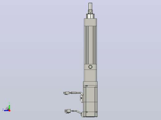 轻载电动缸TPA-ESR40-1210C-L50-M-TC-W-P40-C3右视缩略图