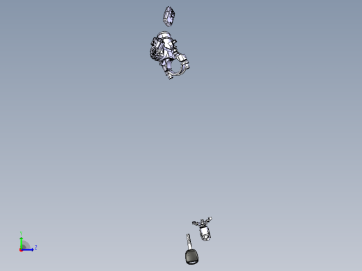 FNA3704001_点火开关装置左视缩略图