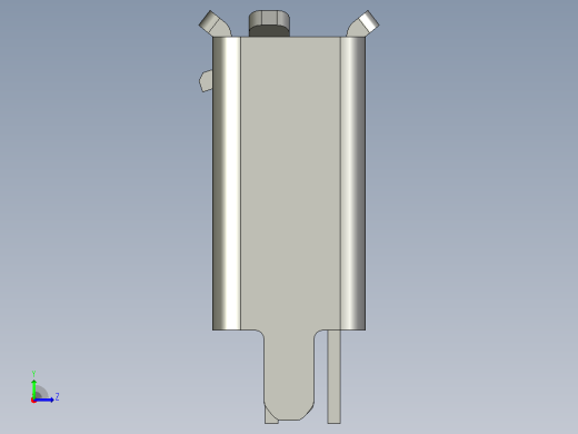 微型USB AB类型通过孔类型左视缩略图