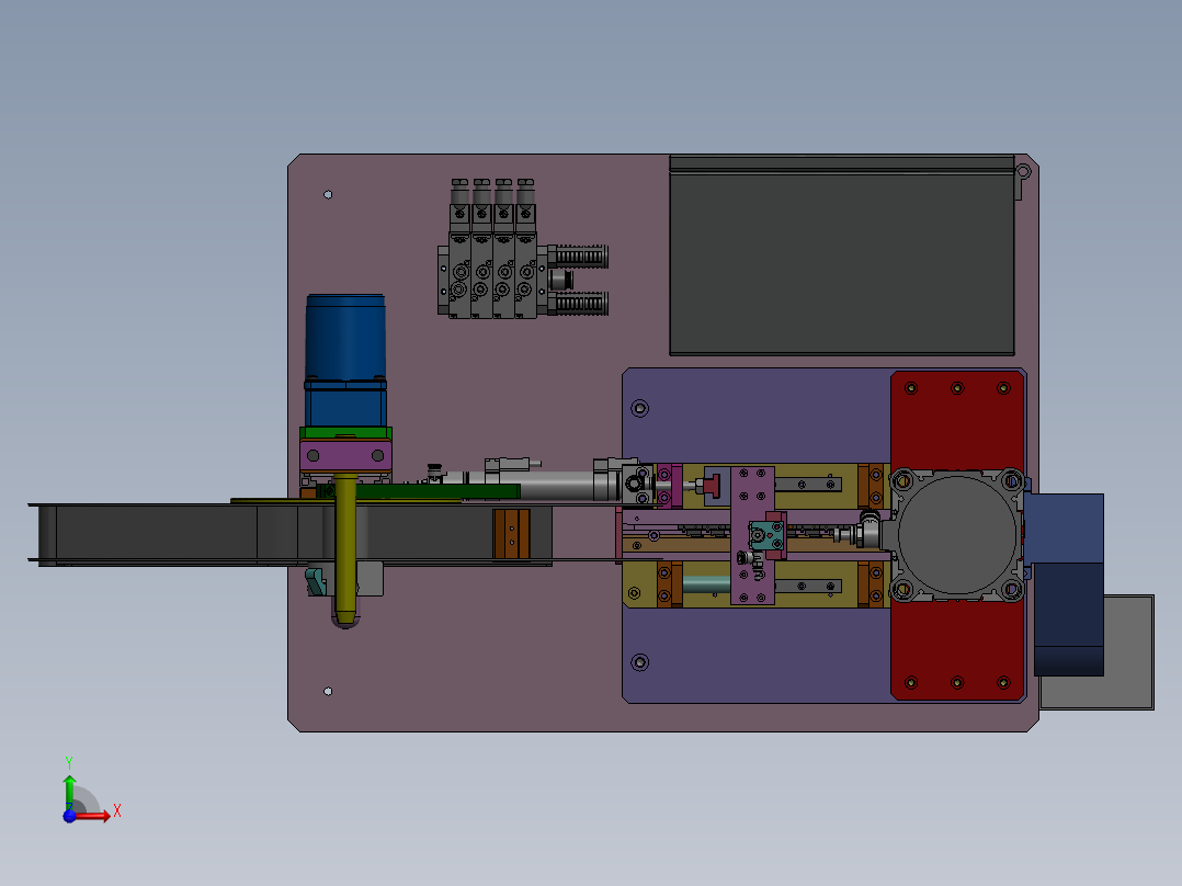 自动裁切机sw17可编辑前视图