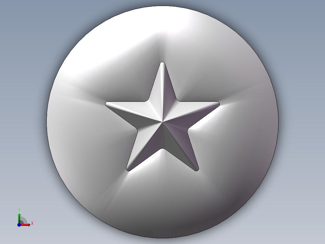 高级扫描零件前视图