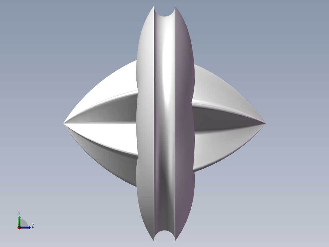 高级扫描零件左视图