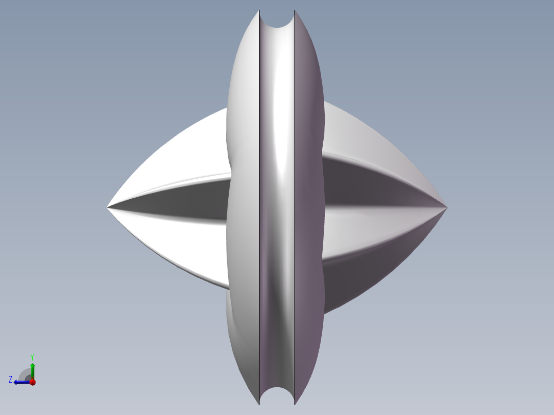 高级扫描零件右视图