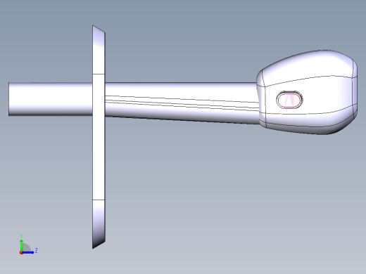 变速杆左视缩略图