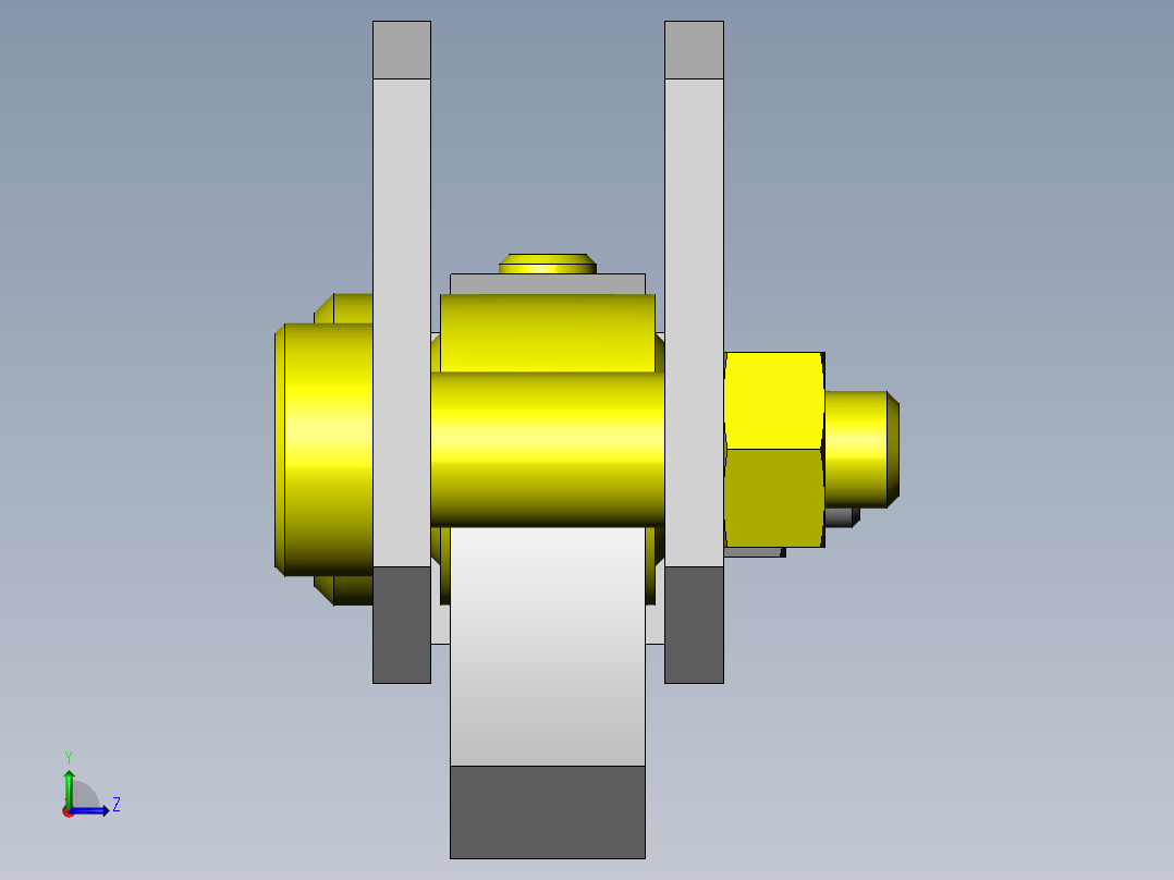 常用机械结构 (152)左视图