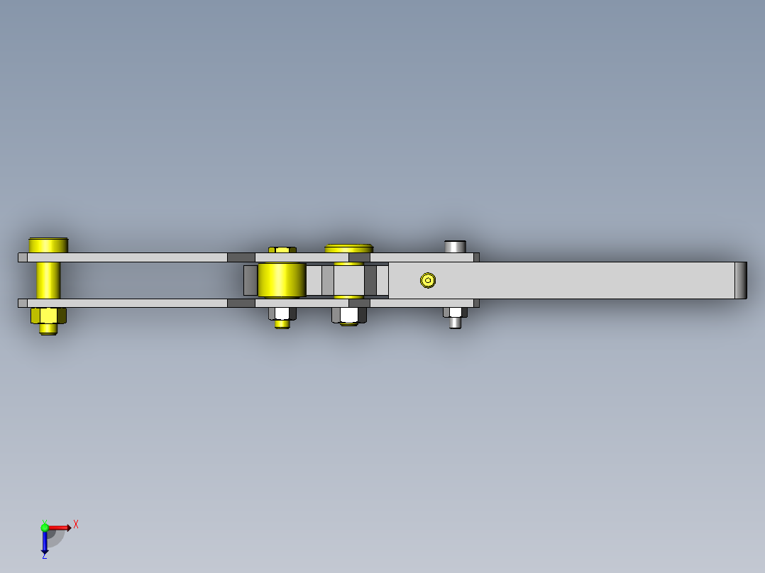 常用机械结构 (152)俯视图